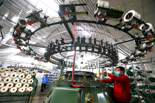 即墨 纺织服装企业产销两旺拓海内外市场